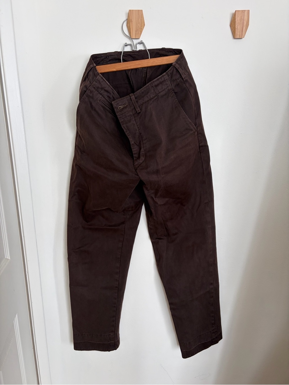 Wallace and Barnes Brown Cotton Chinos